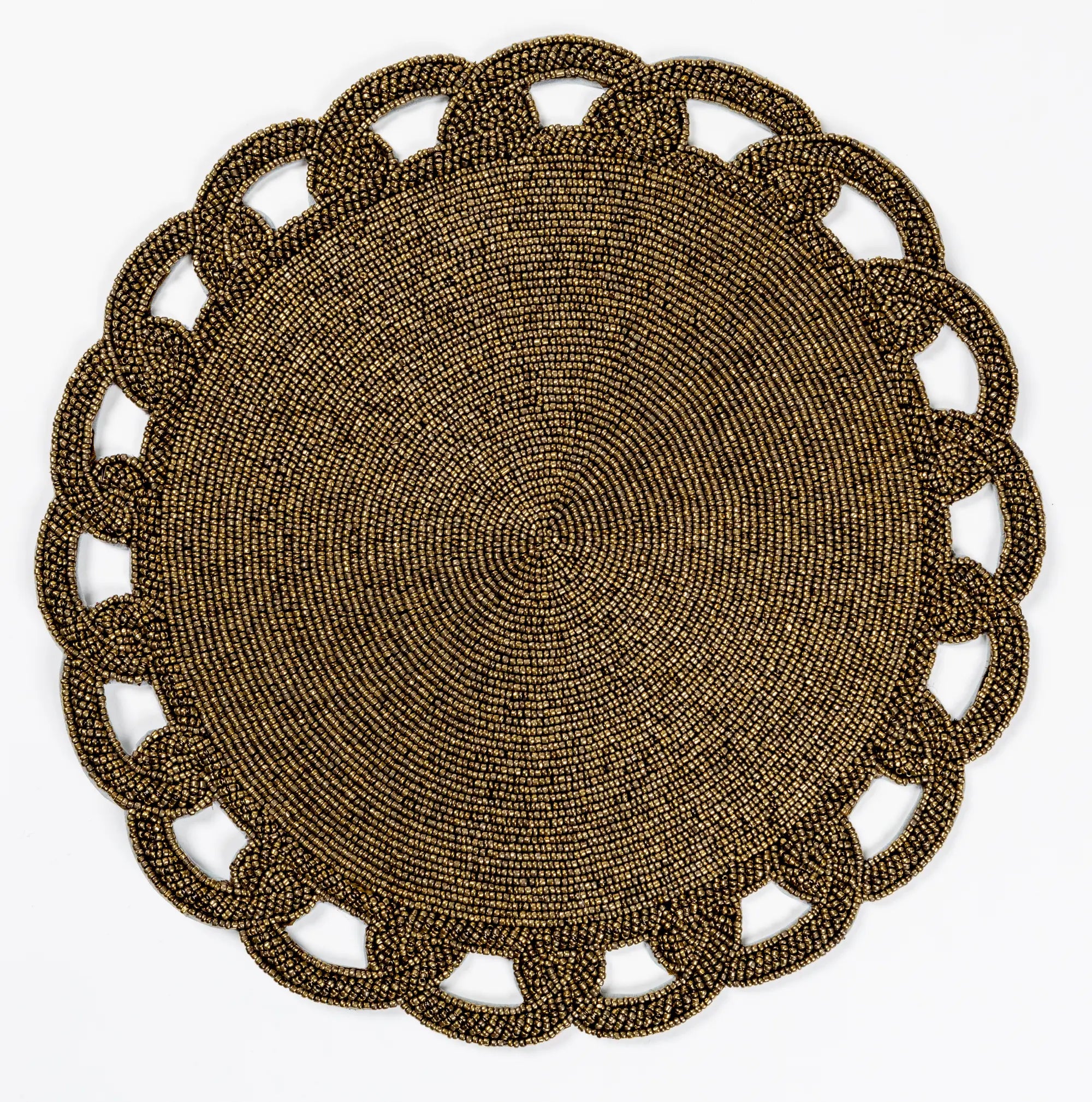 Festive Beaded Placemat