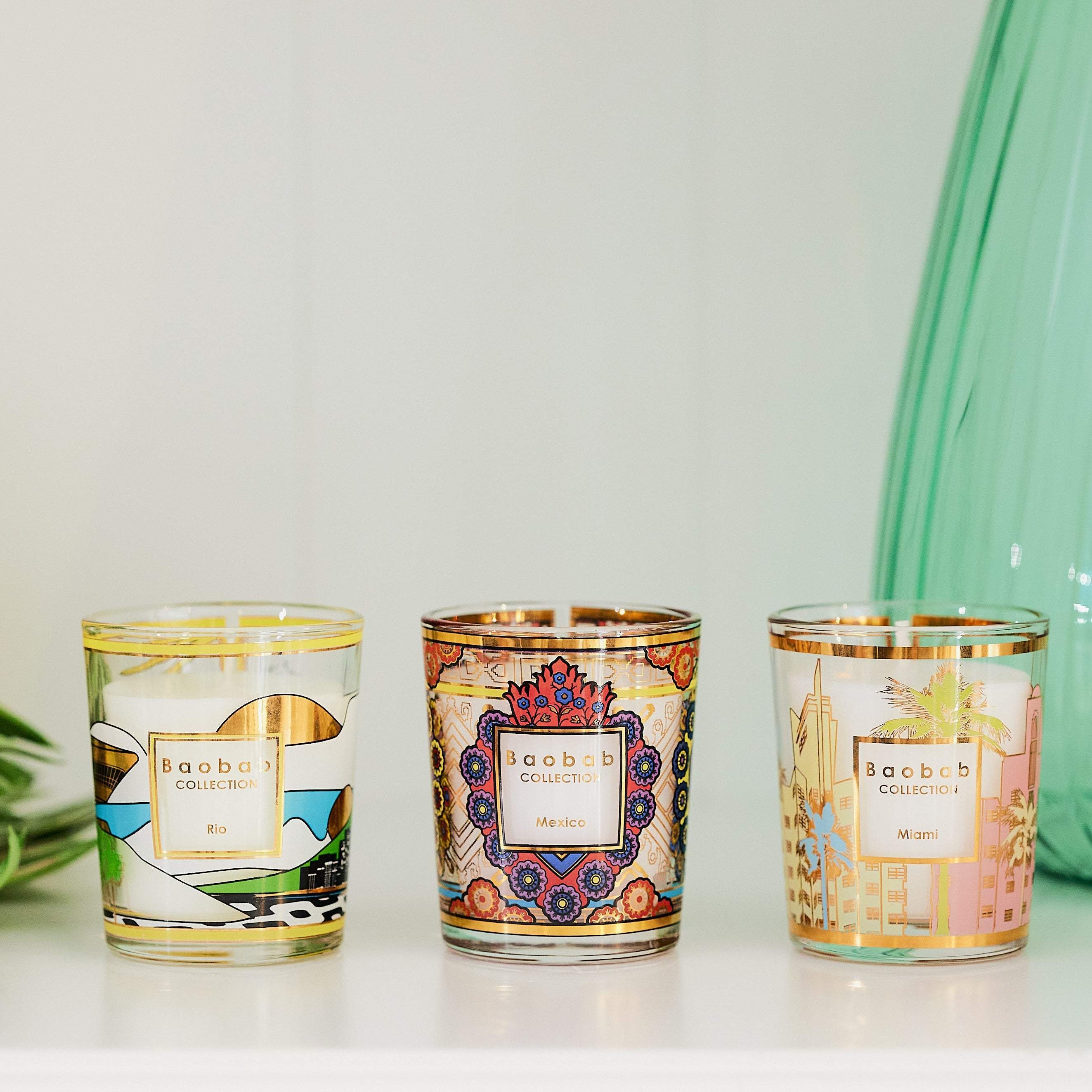 Baobab Travel Candle Trio