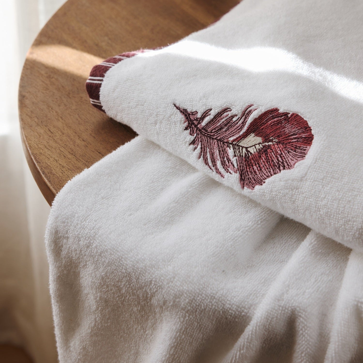 Desforges Tweet Cotton Decorative Towels