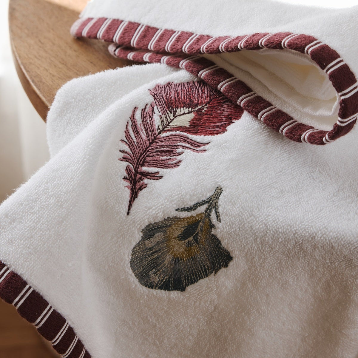 Desforges Tweet Cotton Decorative Towels