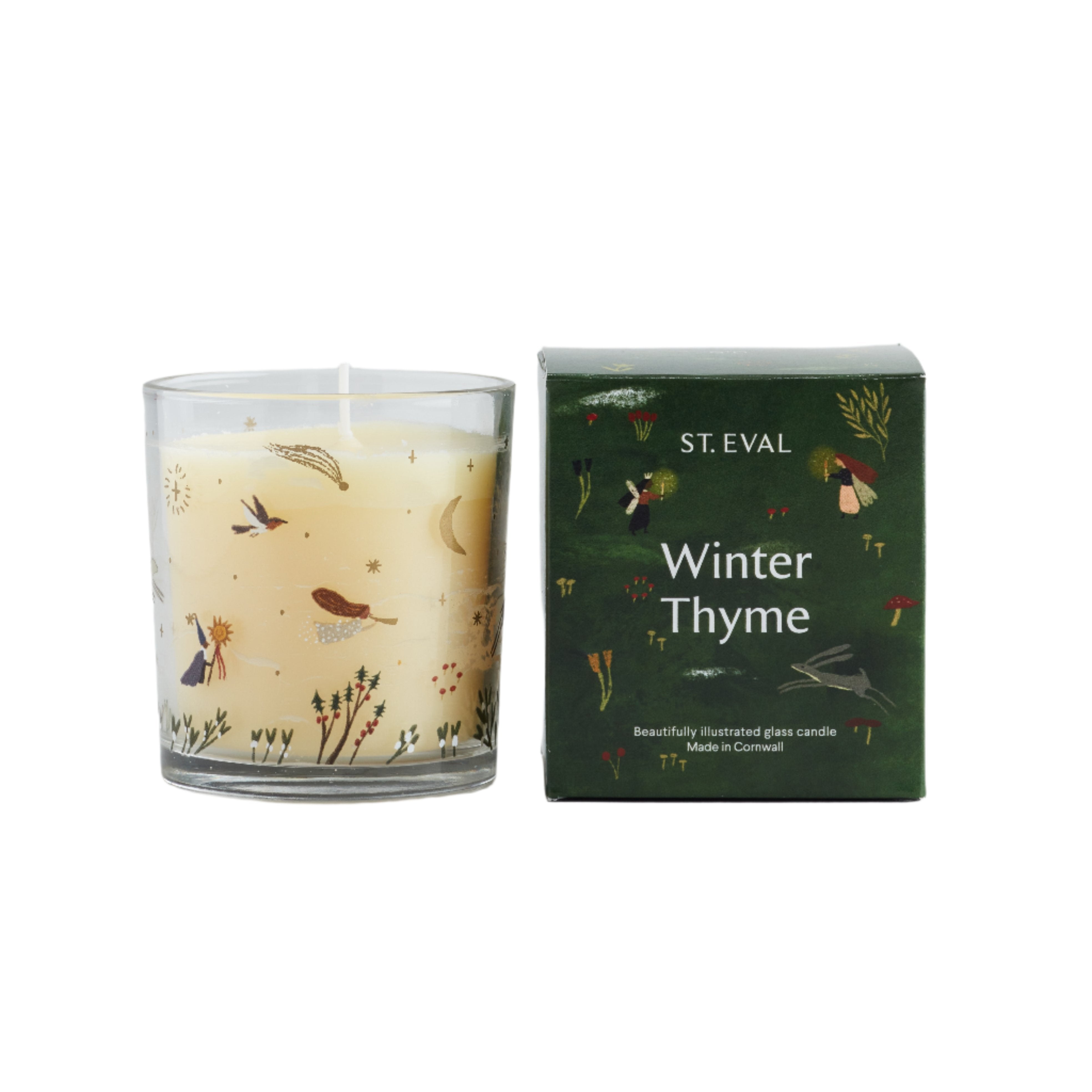 Christmas Wonderland Glass Candle