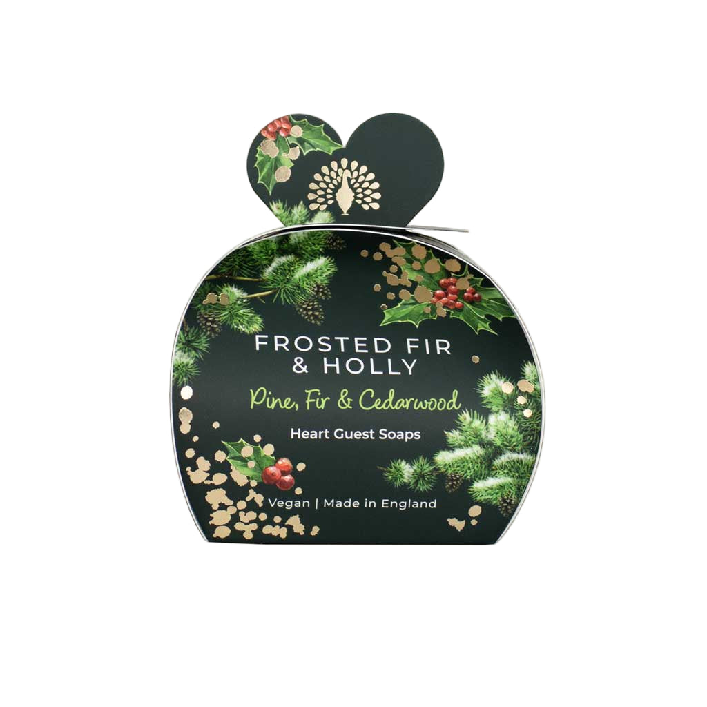 Christmas Tidings Gift Set of Heart Shaped Soaps