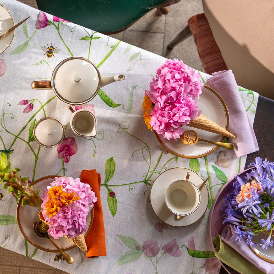Luxurious Linen Dining Table Runners - Woods Fine Linens