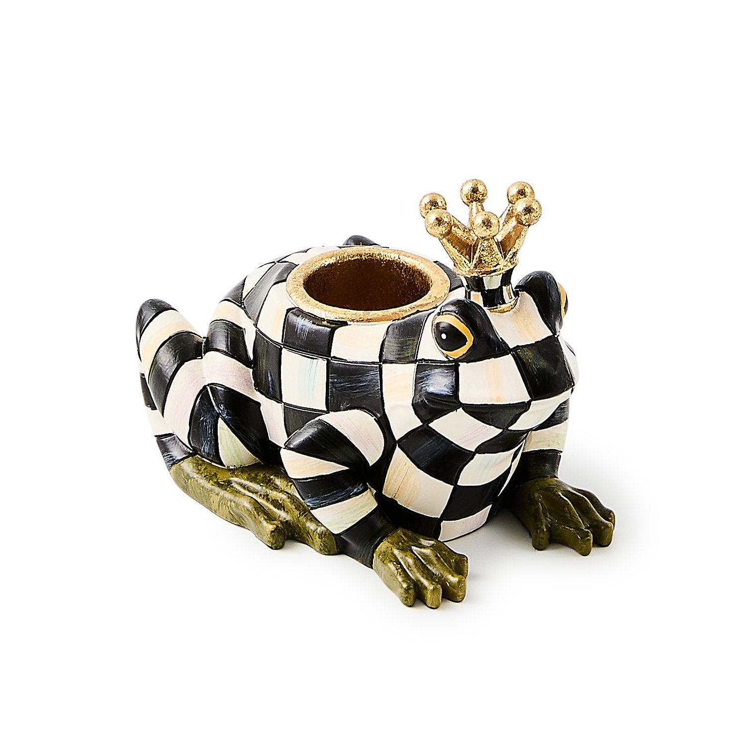 MacKenzie-Childs Frog Prince Candle Holder