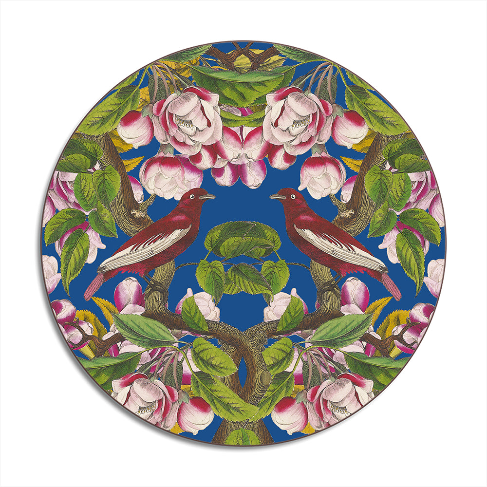 Ruby Birds Placemat & Coasters