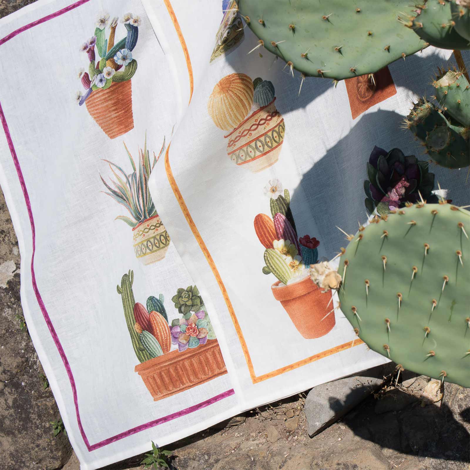 Kactus 100% Linen Tea Towels