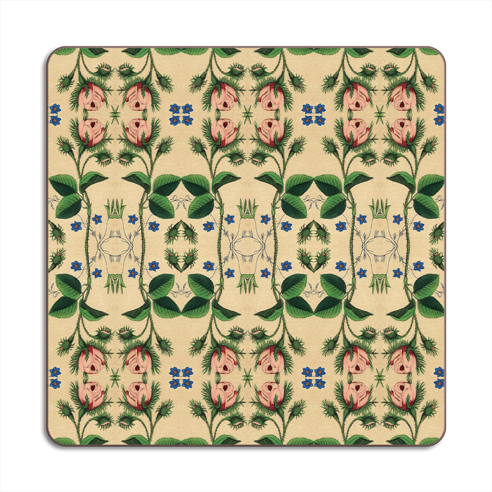 Naive Rose Placemat & Coasters