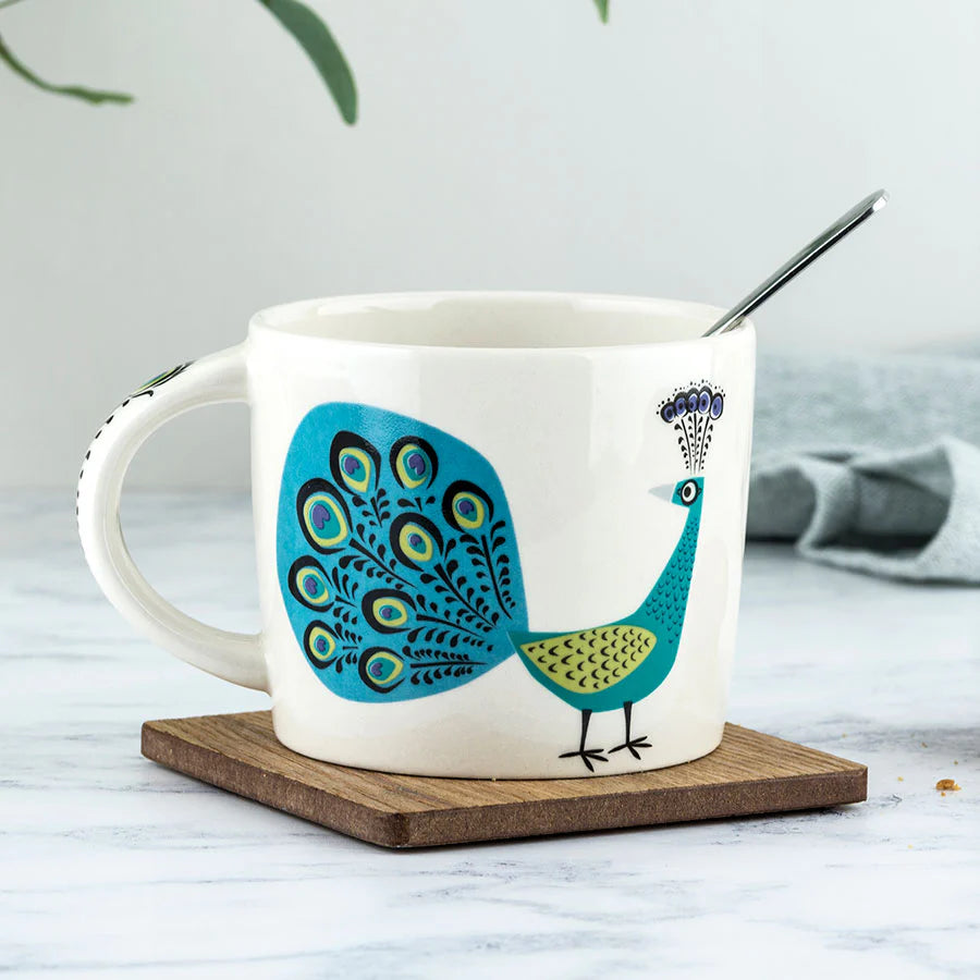 Peacock Design Ceramic Tableware Collection
