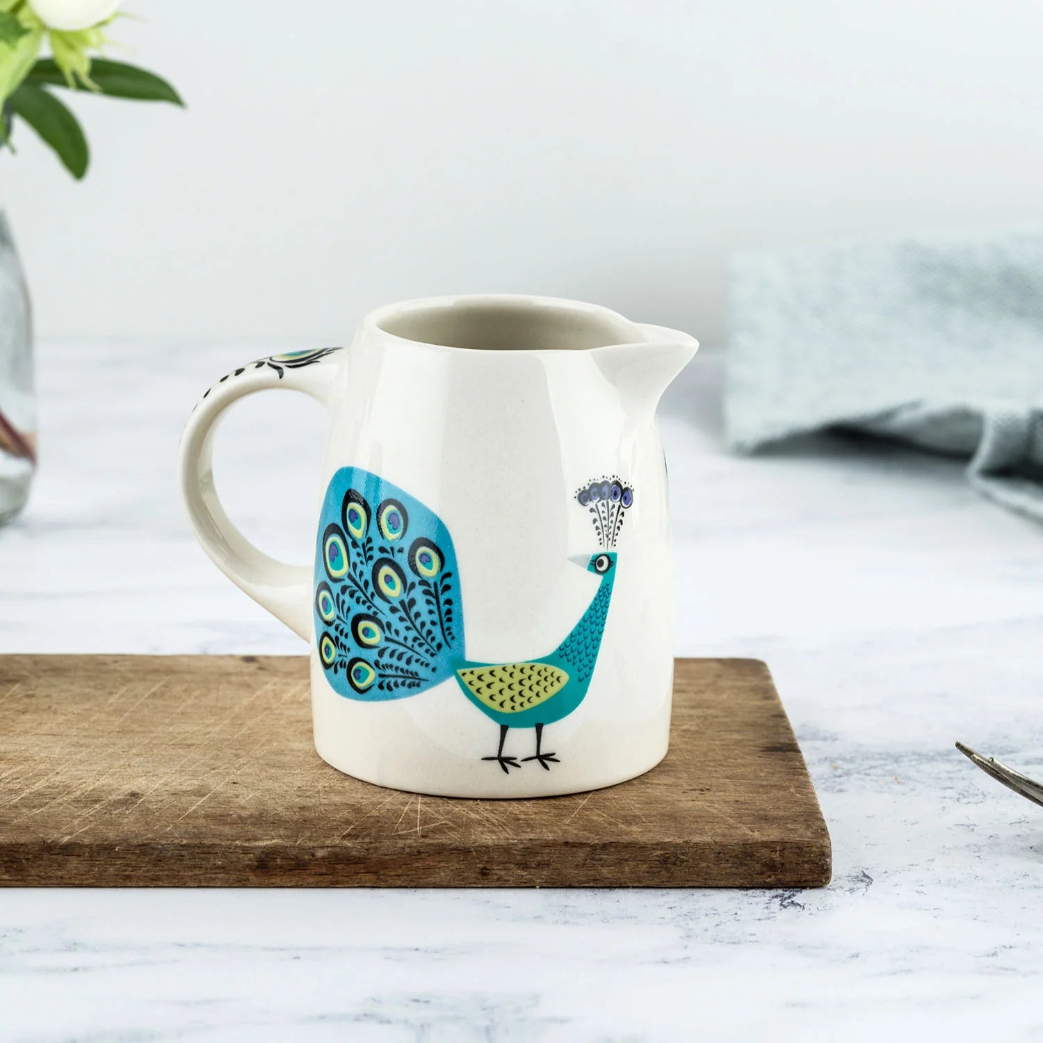 Peacock Design Ceramic Tableware Collection