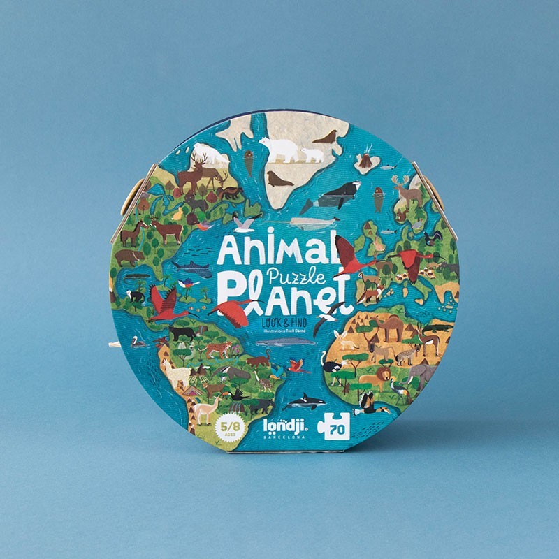 Animal Planet Puzzle and Observation Game