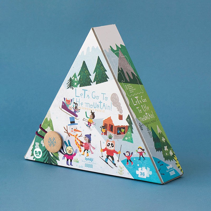 Let's Go to the Mountain Reversible Puzzle 36 Pieces