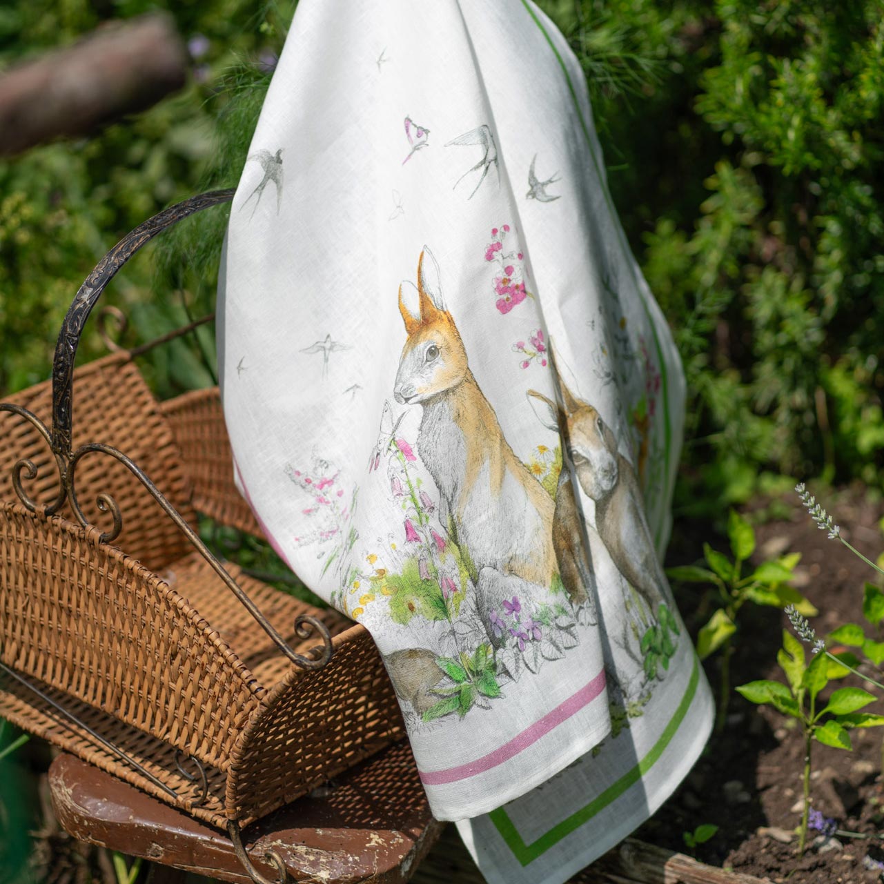 Remi 100% Linen Tea Towels