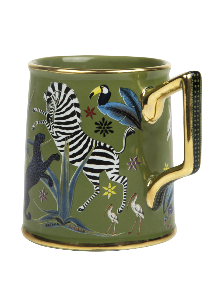 Colección de tazas de cerámica Ortigia 'Tazza'