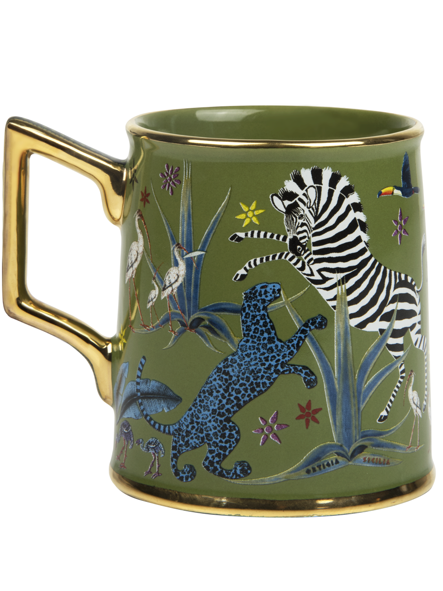 Colección de tazas de cerámica Ortigia 'Tazza'