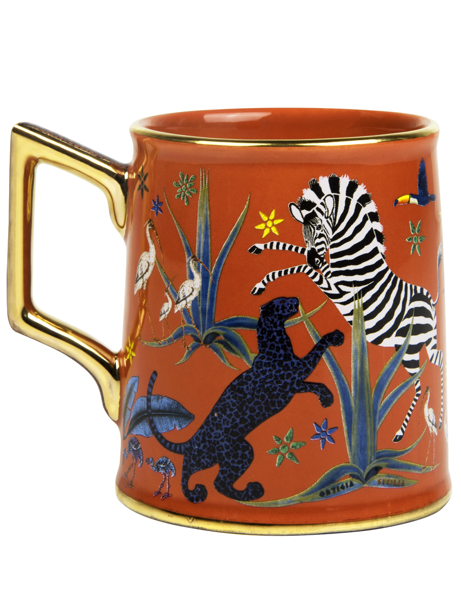 Colección de tazas de cerámica Ortigia 'Tazza'