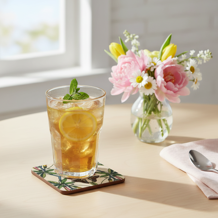 Yellow Flower Placemat & Coasters