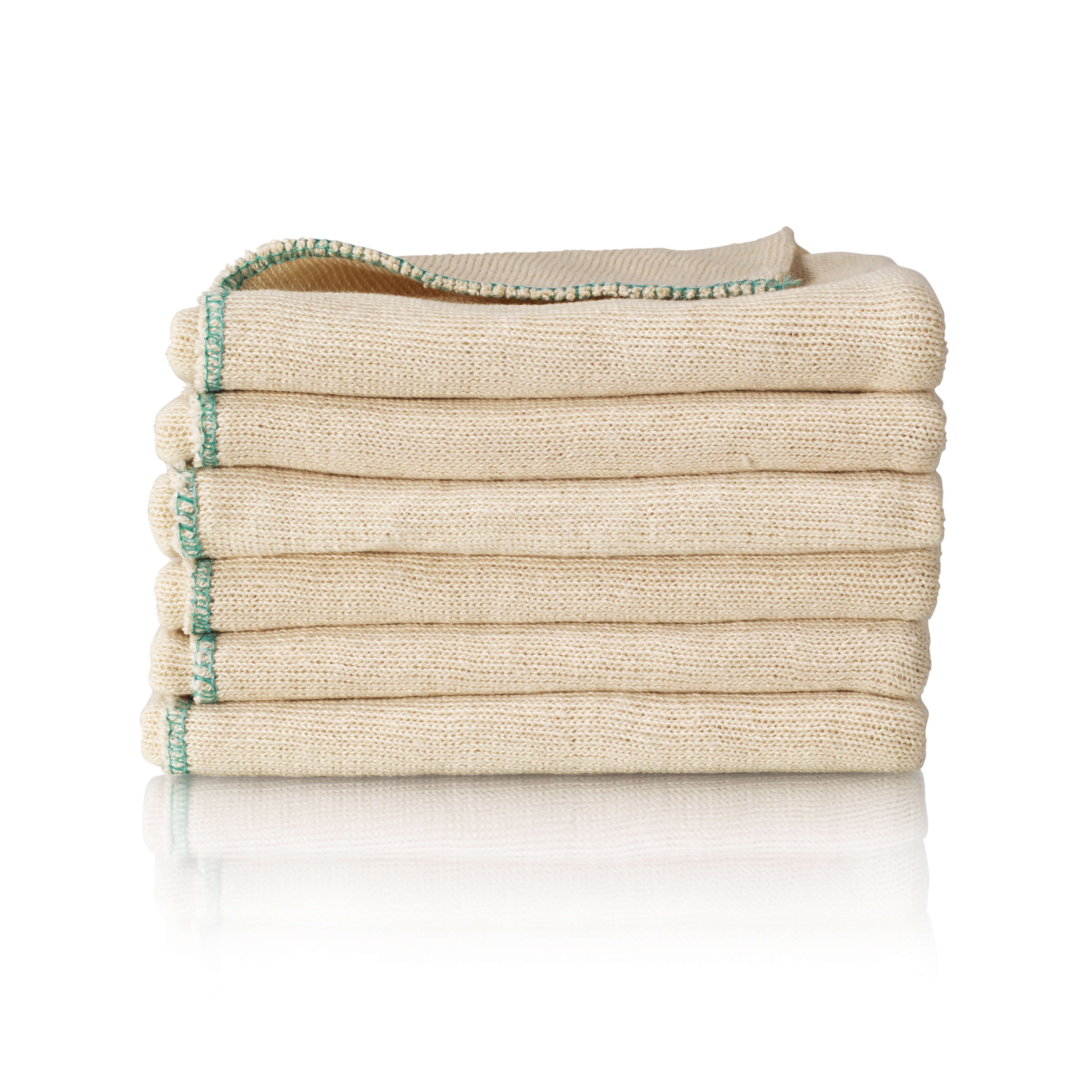 Cotton Stockinette Dishcloth 6 Pack