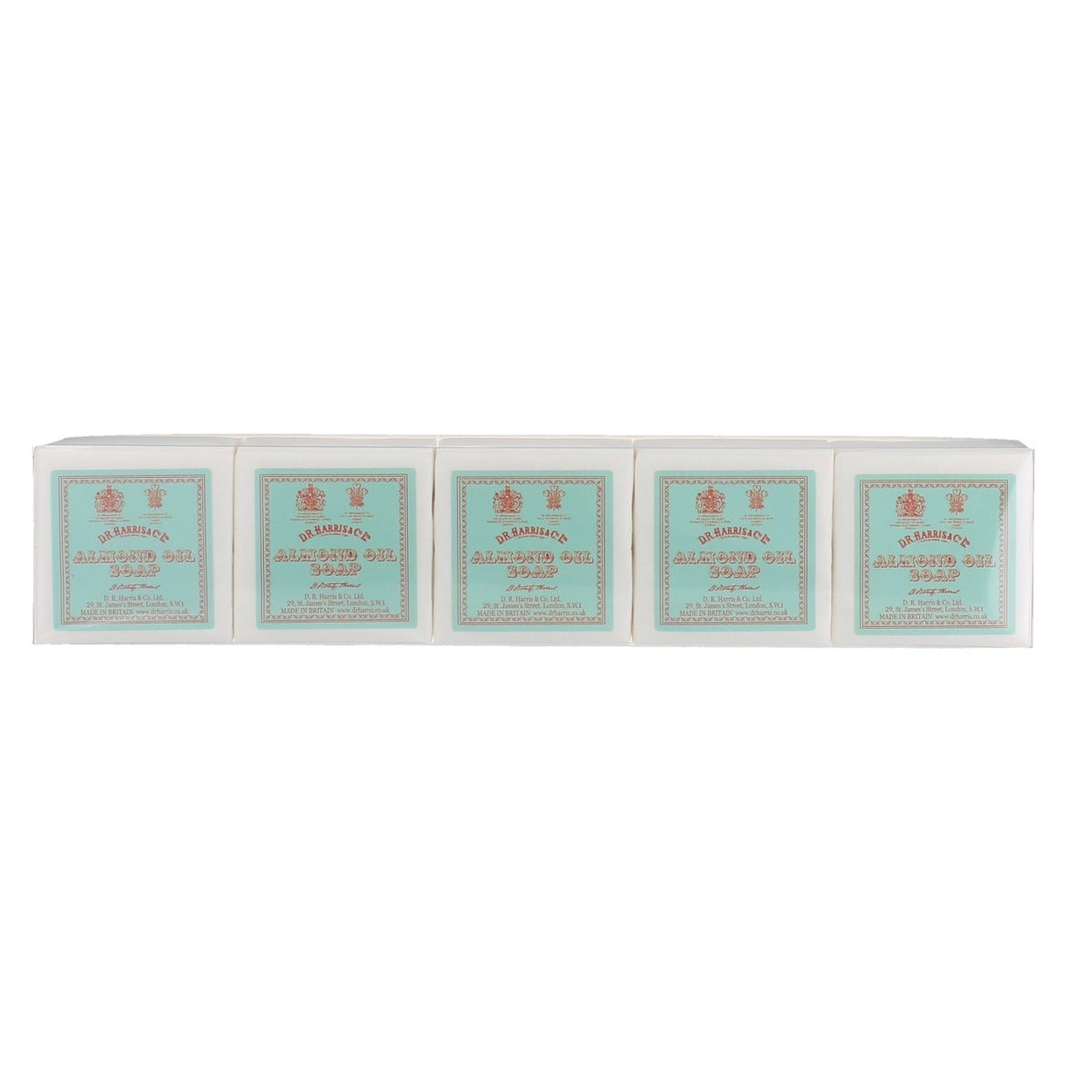 D.R. Harris Almond Oil Guest Soap (Set of 5)