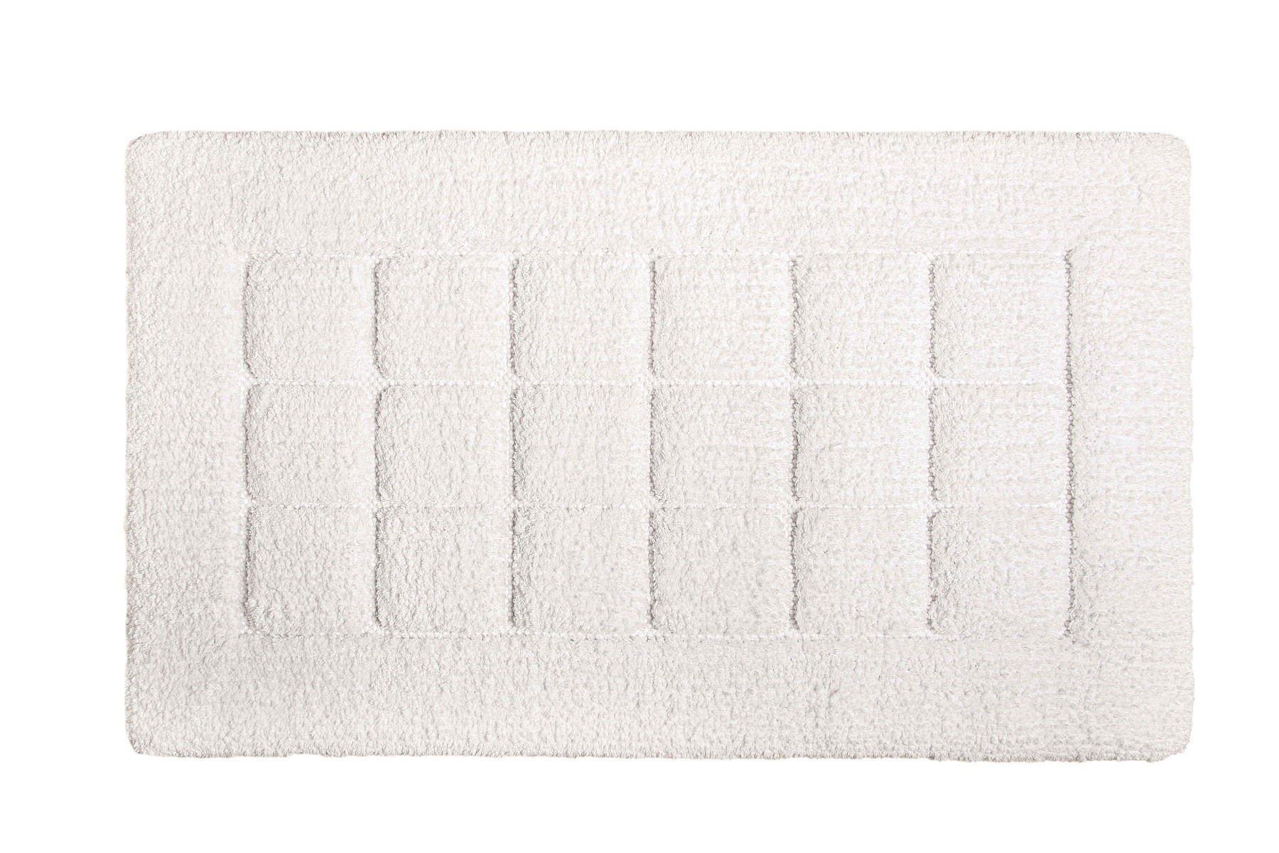 Heaven White Cotton Bath Mats