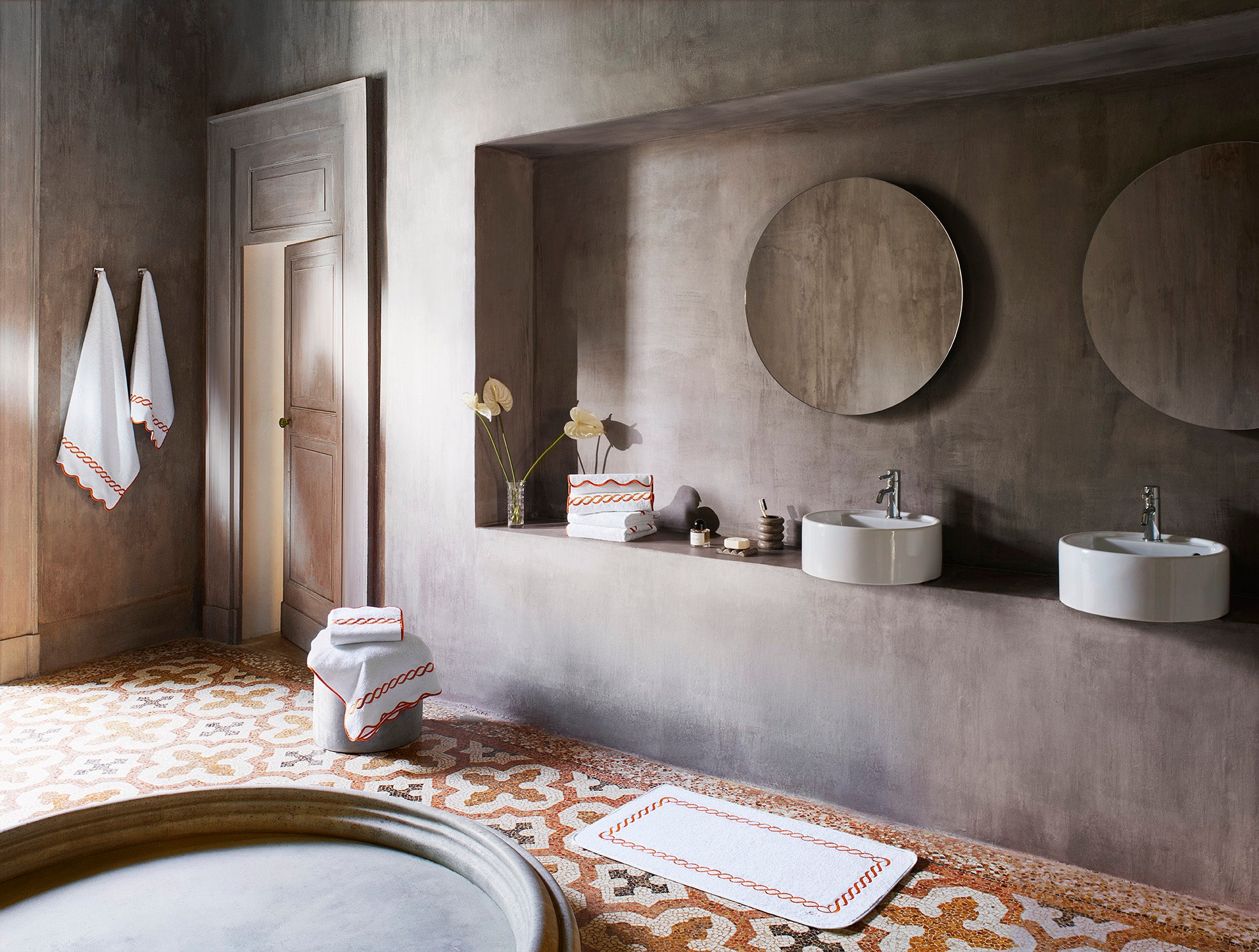 Treccia Towels by Pratesi