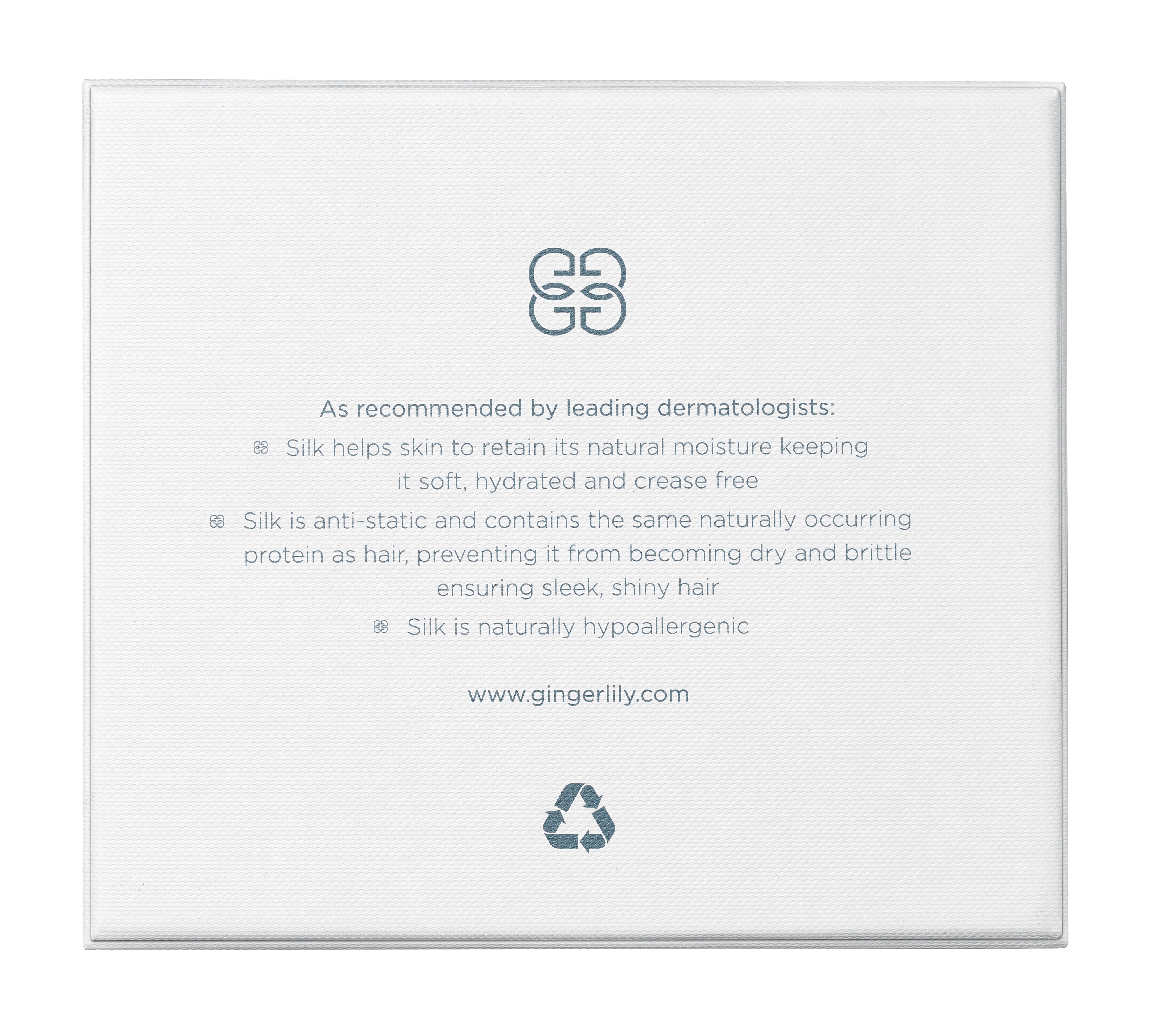 Gingerlily Beauty Box Mulberry Silk Pillowcases