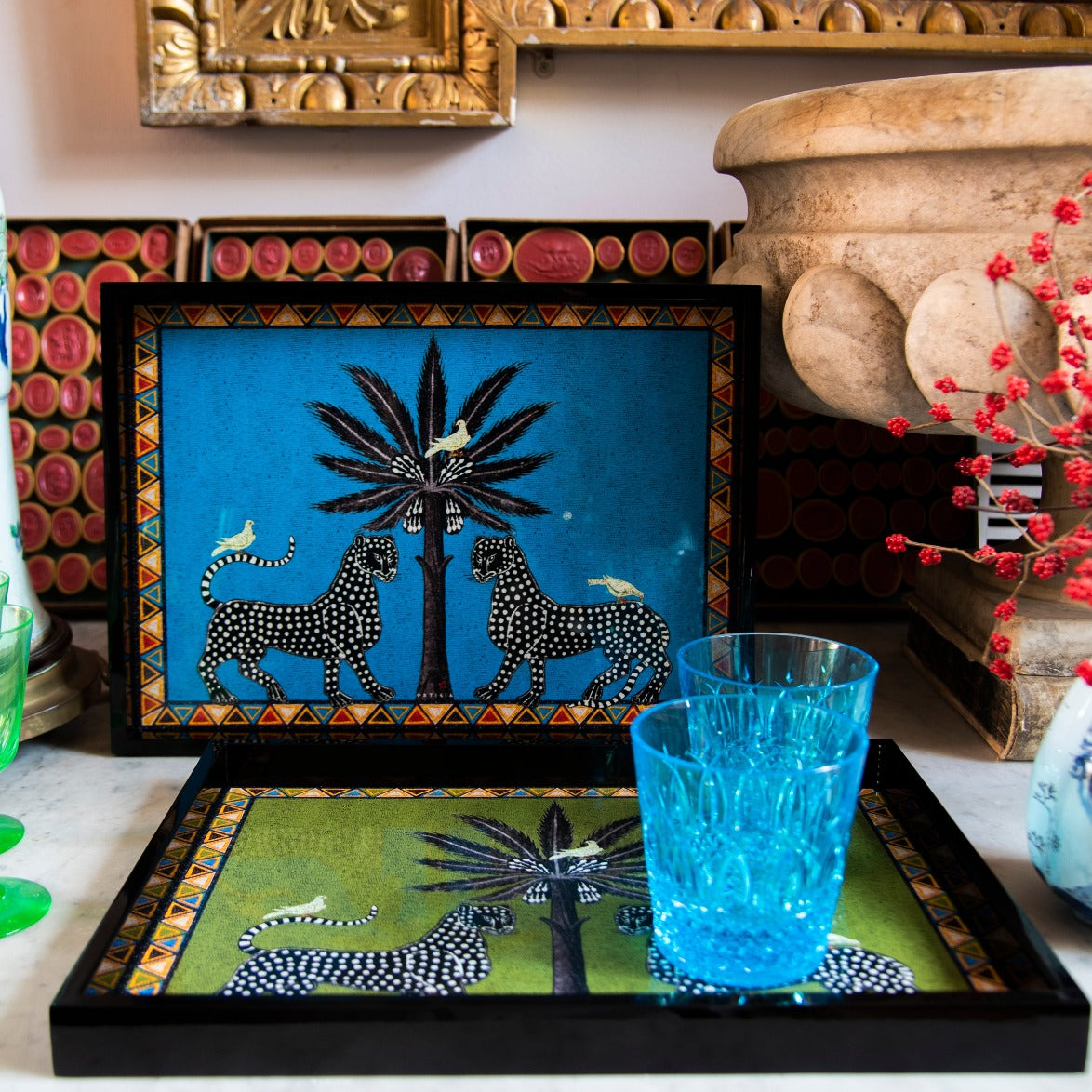 Ortigia Mosaico Trays