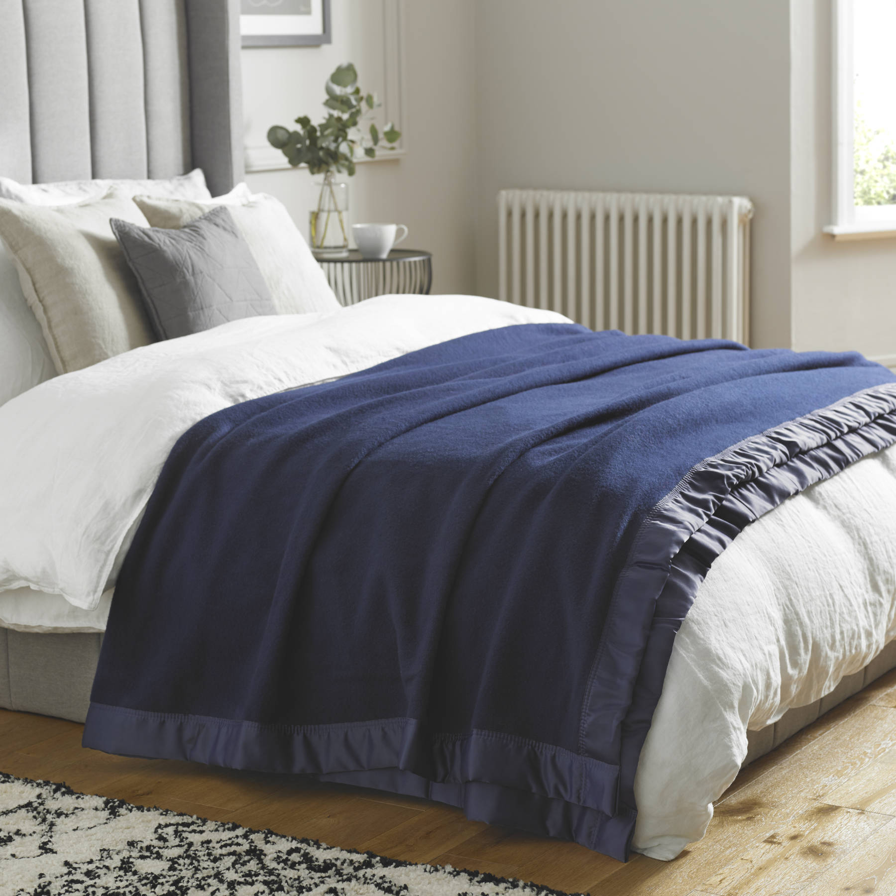 Couverture de luxe Woods « 100 % laine mérinos »