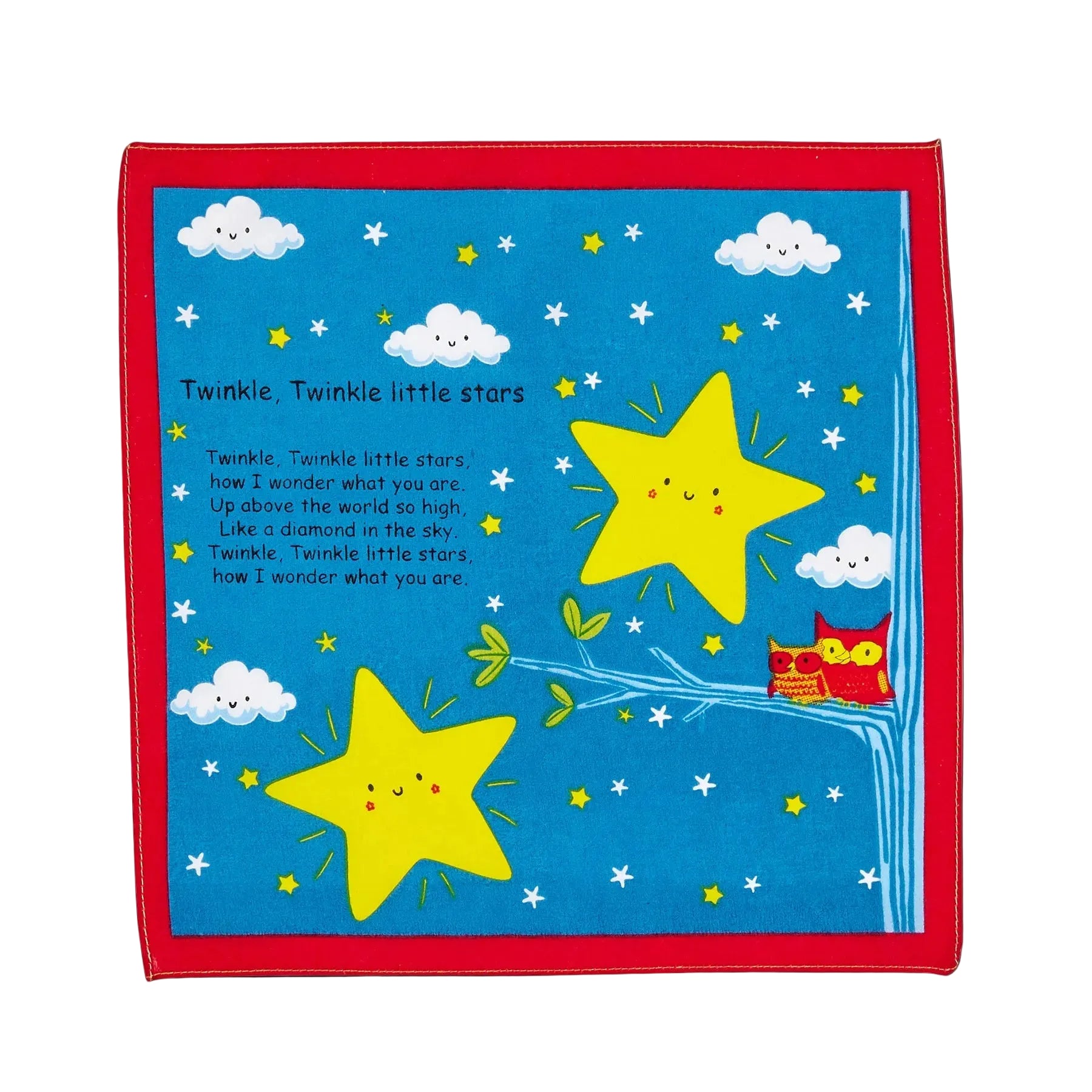 Mouchoirs en coton pour enfants - Comptines