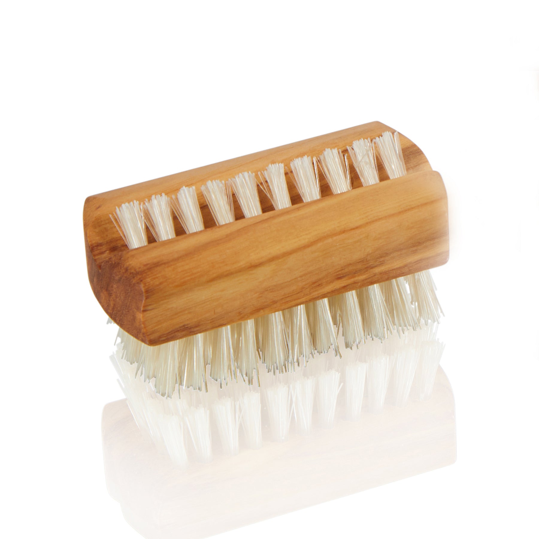 Brosse à ongles en bois d'olivier