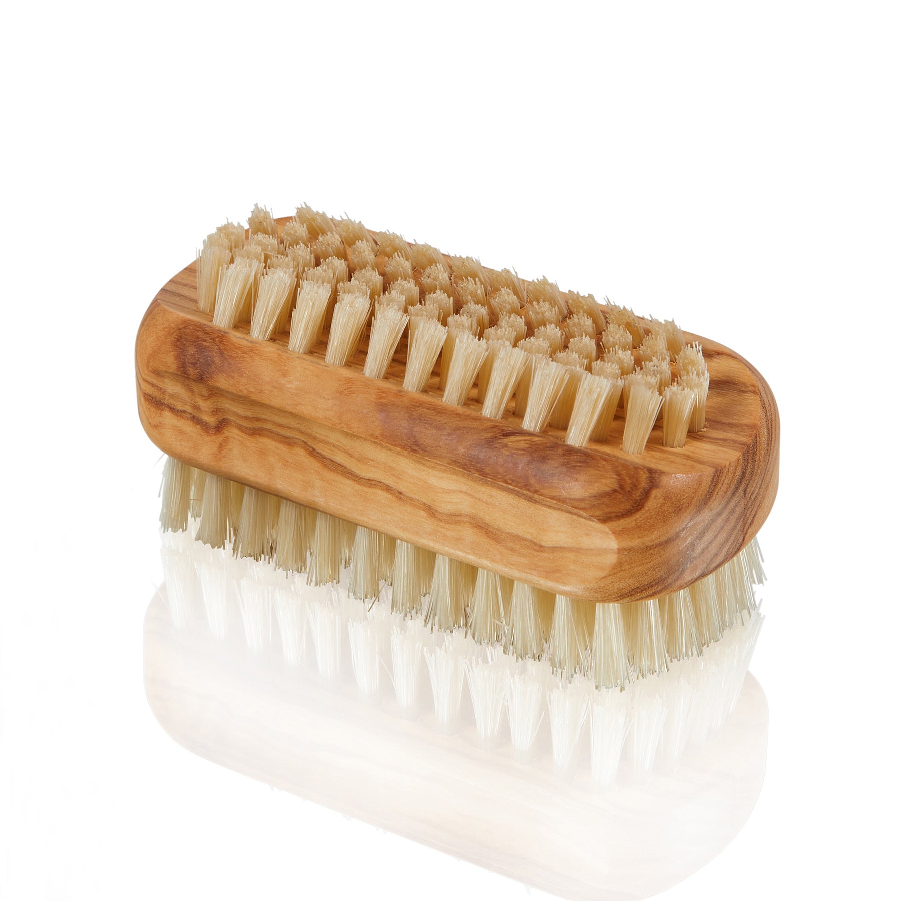 Brosse à ongles en bois d'olivier