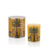 Vela decorada en caja Ortigia (150 g)