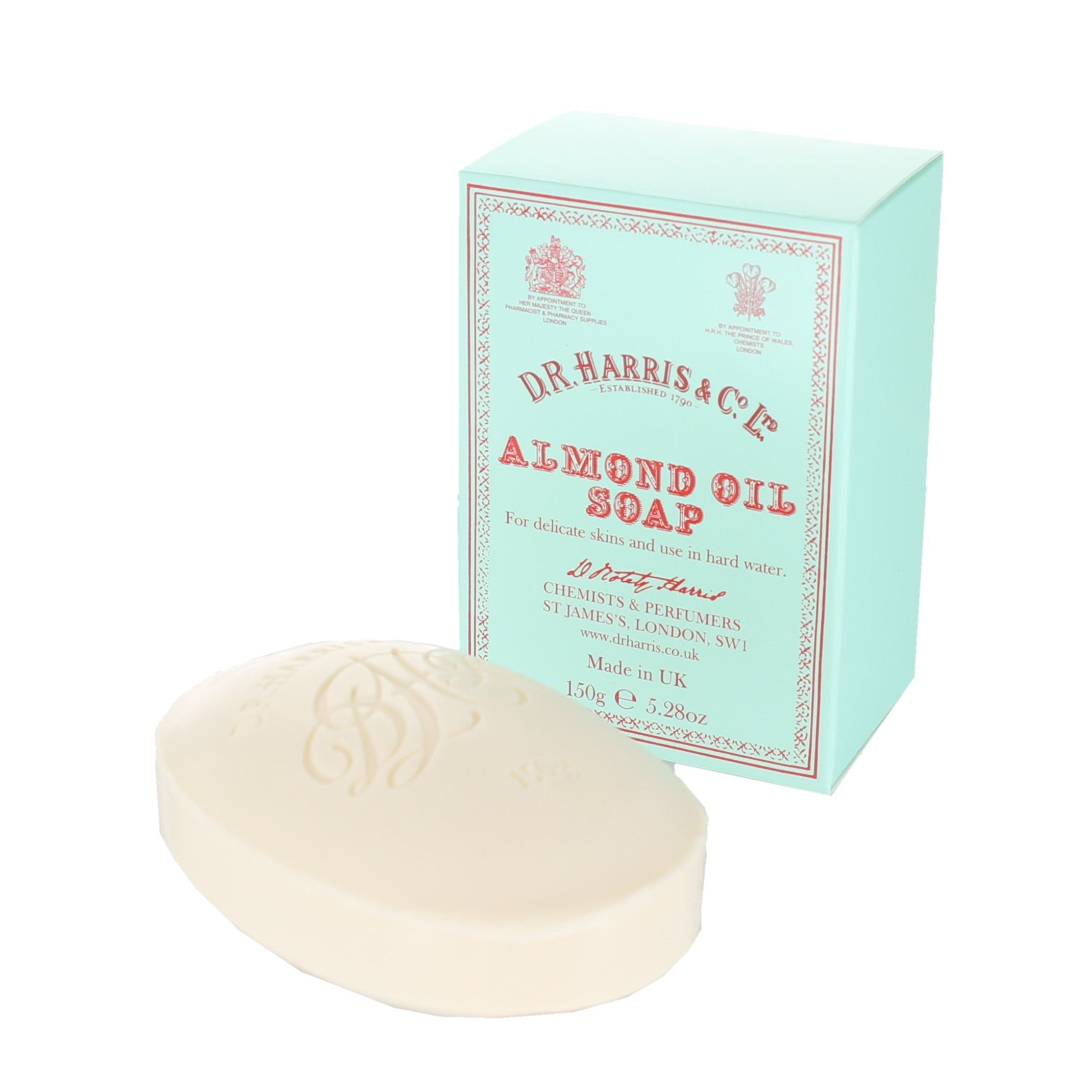 D R Harris Almond Oil Soap Bar