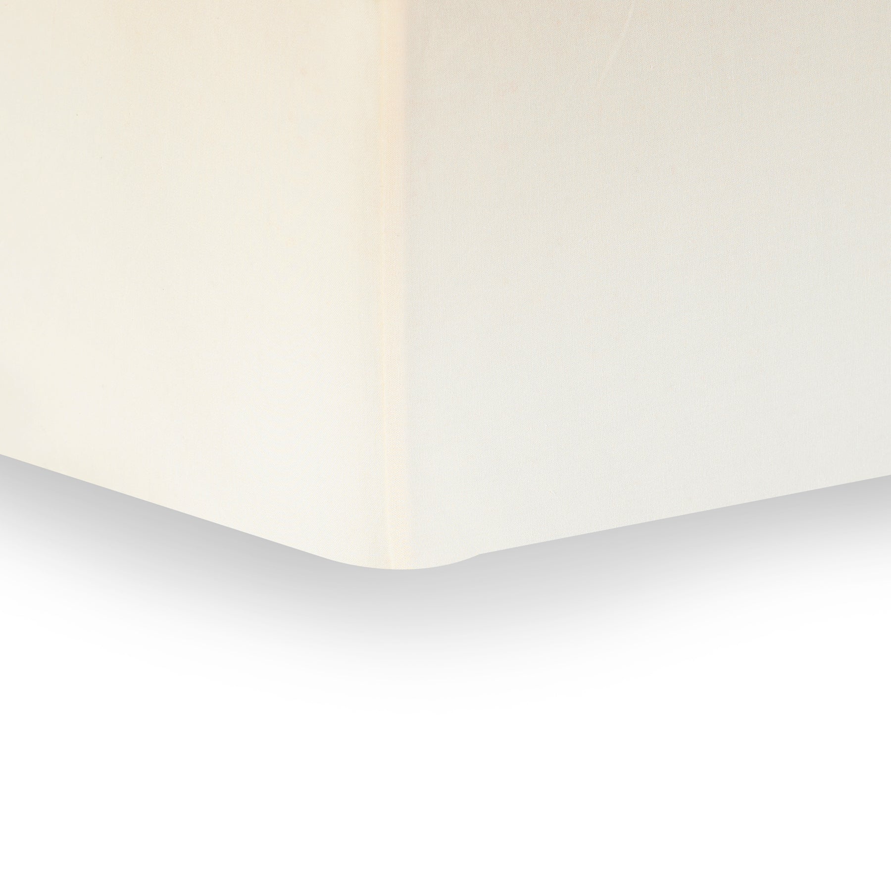 Graziano Hem Stitch Egyptian Cotton Oxford Pillowcase Cream