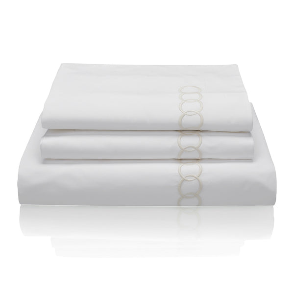 Woods Italian Classic Pila Superfine Bed Linen Set Circles Design