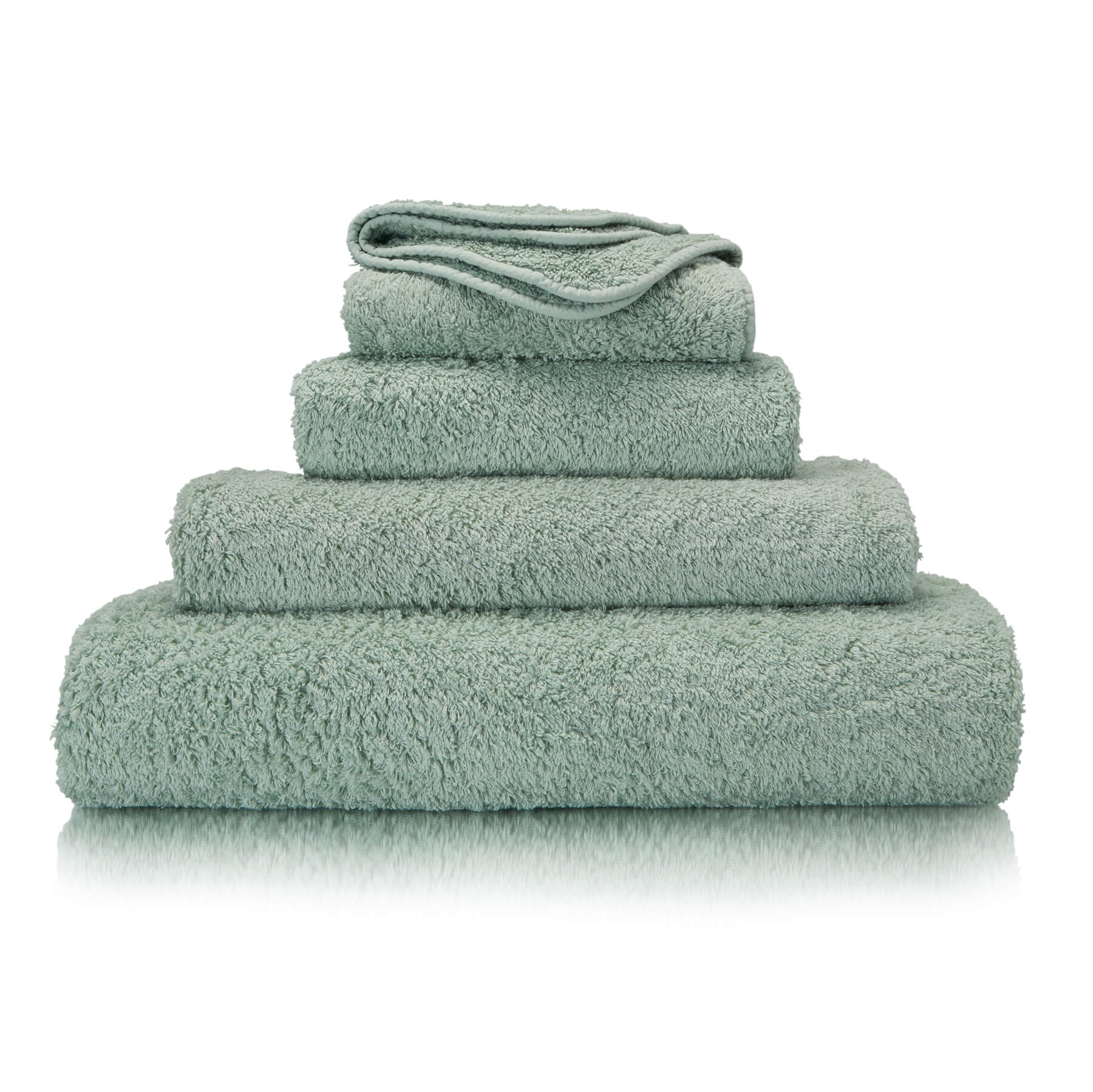 Ultimate Super Pile Egyptian Cotton Aqua Guest Towel