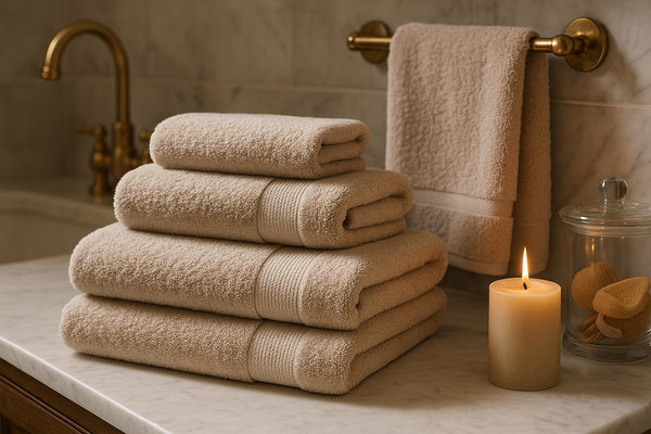 Selecting Egyptian Cotton Towels That Feel as Luxurious as They Perform