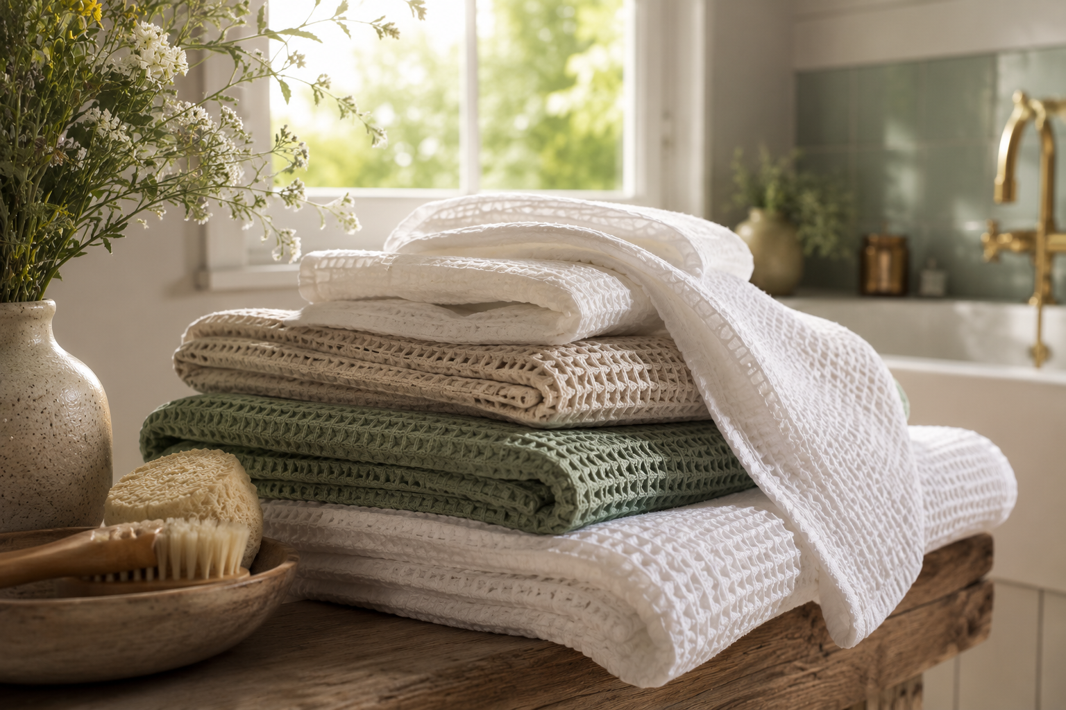 Everything You Need To Know About Waffle Towels