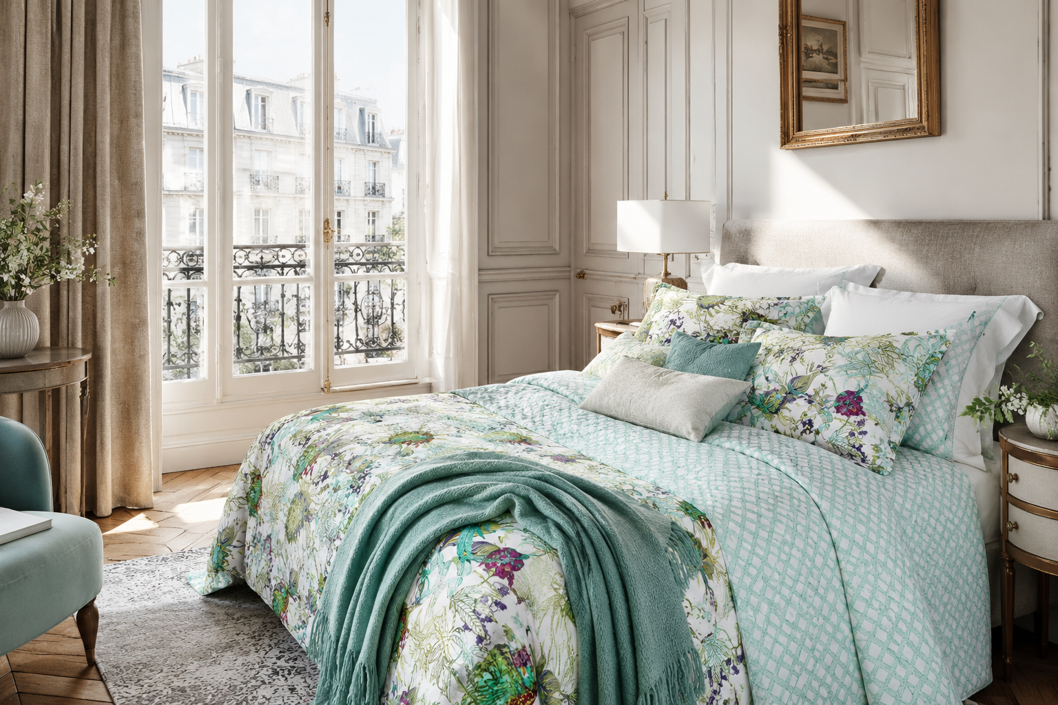 Yves Delorme - Floral Bed Linen Lovingly Made In Paris Since 1845