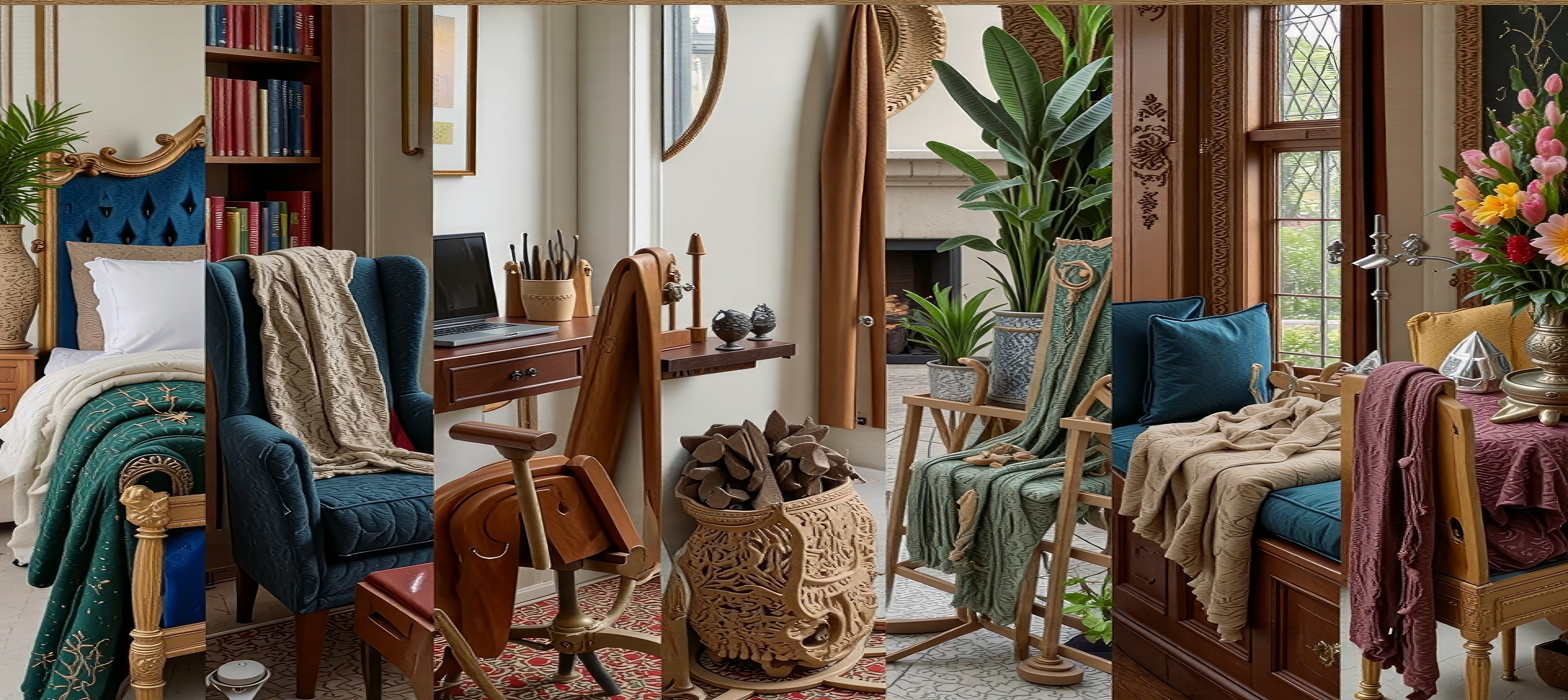 7 Places to Use Throws and Blankets That Aren’t the Sofa