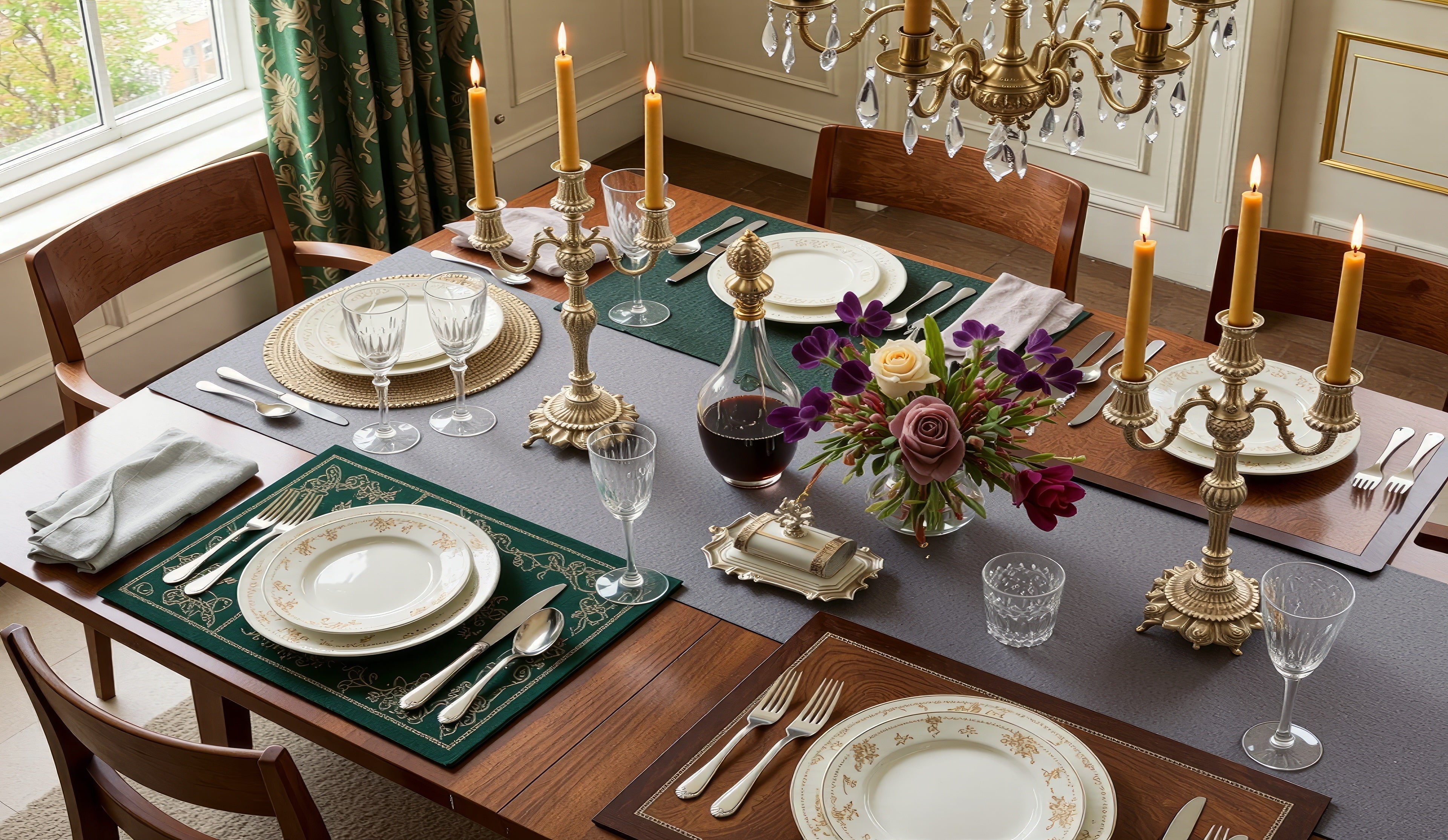Your Placemats Don’t Match Your Table Linen? Good. Here’s Why That Works Better.
