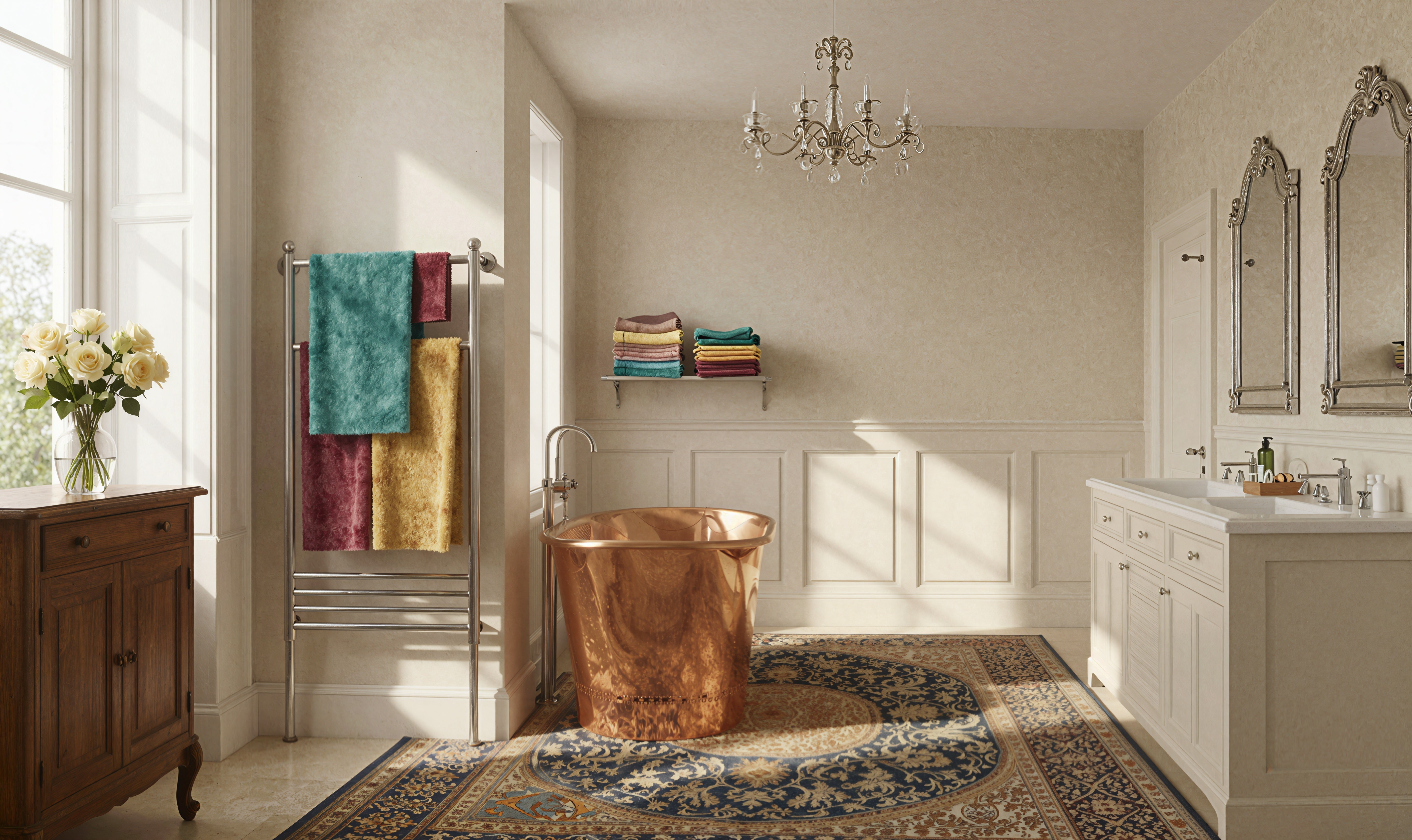 7 Egyptian Cotton Towel Essentials For A Calm Luxury Bathroom