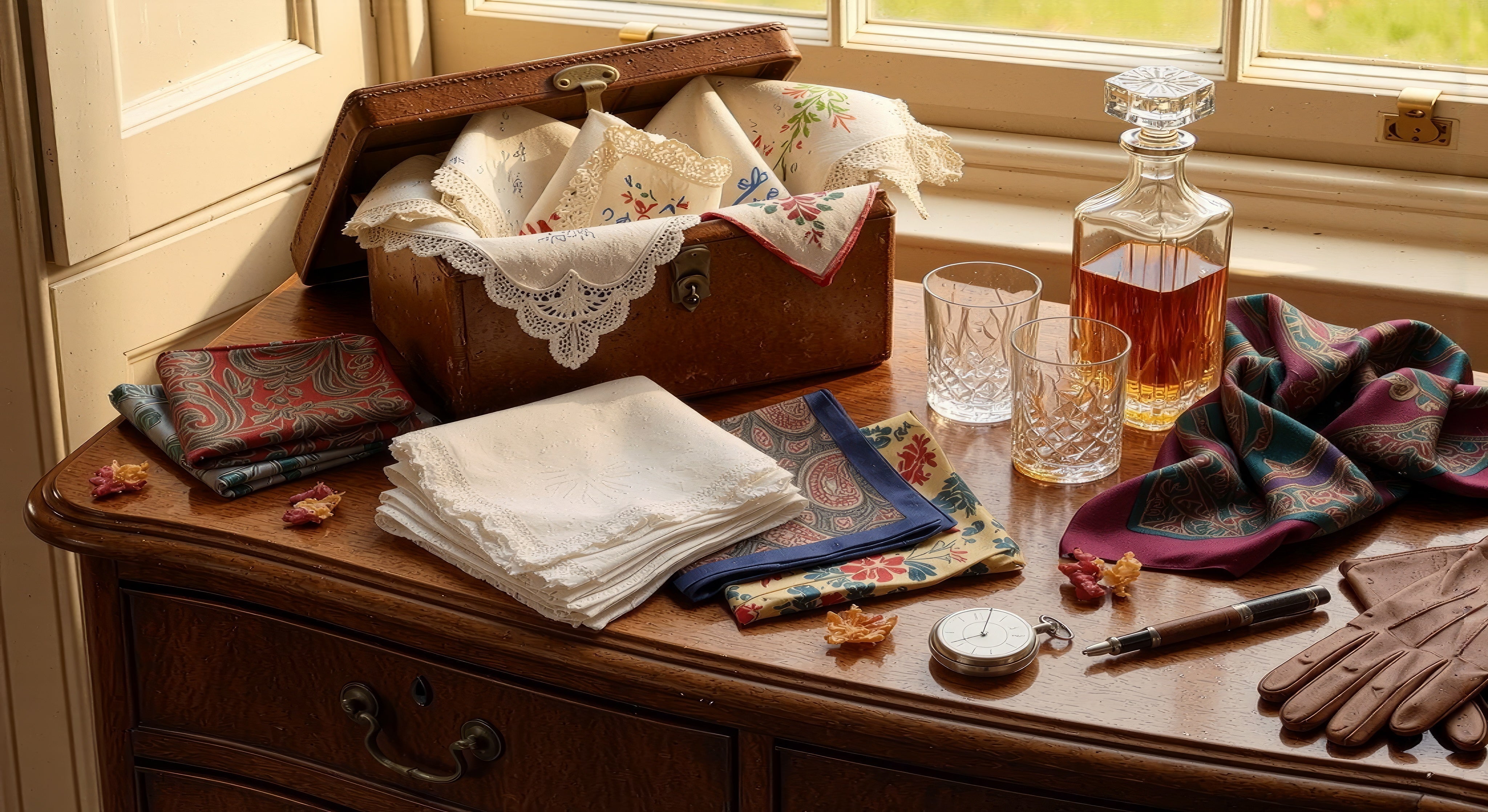 The Revival of Handkerchiefs: History, Style & Timeless Elegance