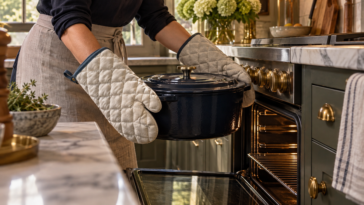 Oven Gloves That Make You Feel Steady, Not Careful