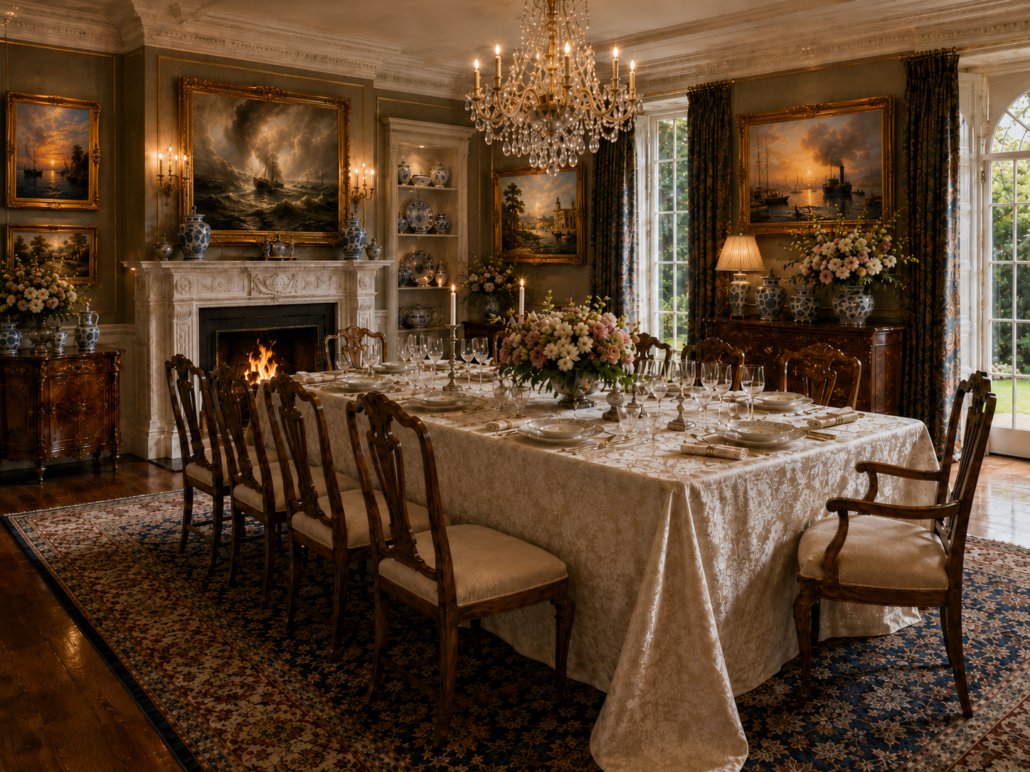 The Formal to the Informed - Irish Linen Table Linen