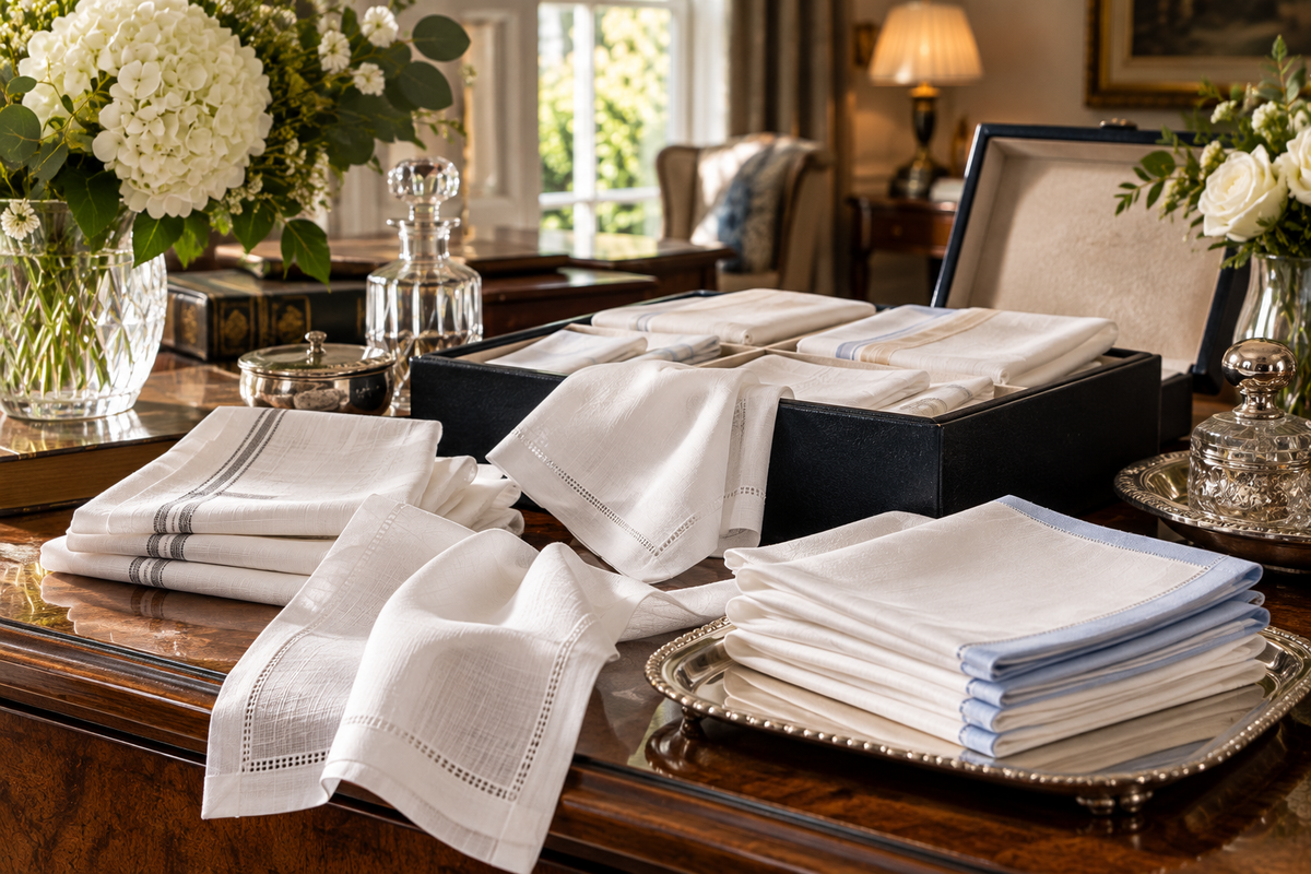 Lehner: A Masterclass in the Craftsmanship of Exquisite Handkerchiefs