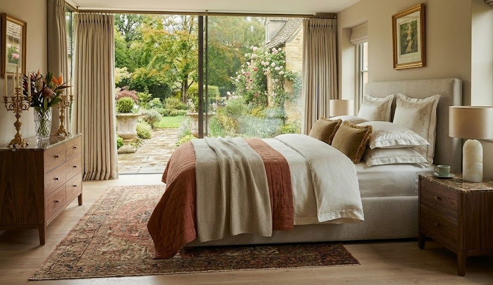 Linen Bedding for the UK Climate: A Seasonal Layering Guide