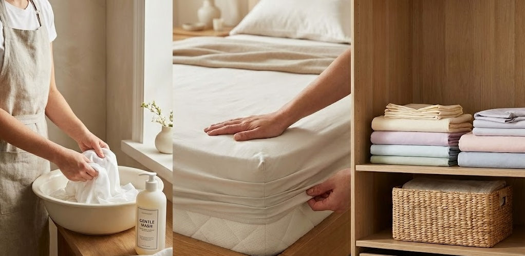 Luxury Bed Sheets For Real Life: Care, Fit and Storage