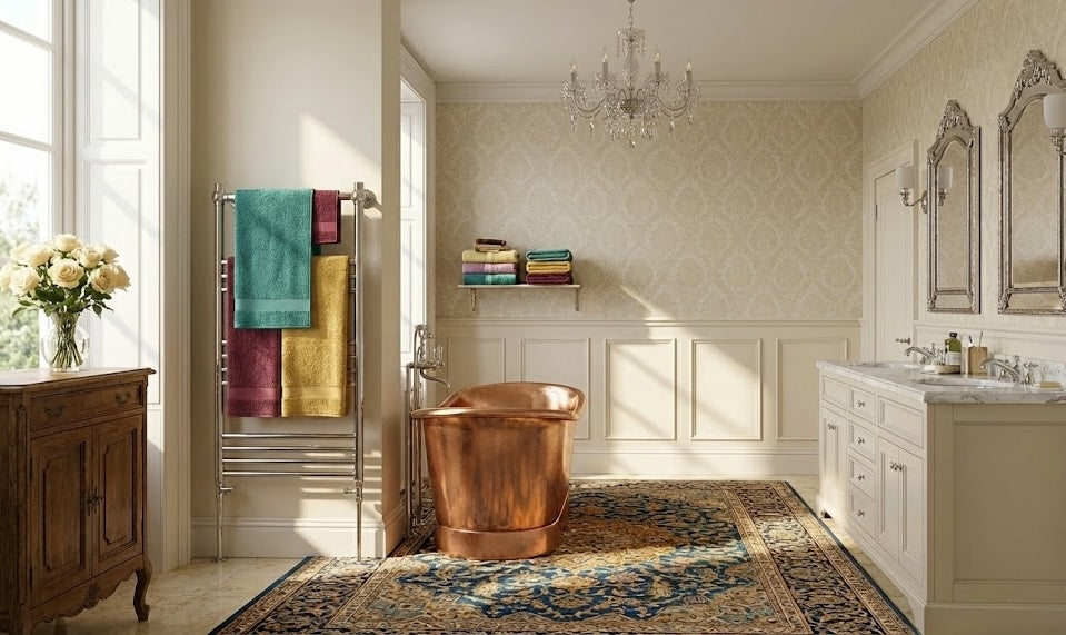 7 Egyptian Cotton Towel Essentials For A Calm Luxury Bathroom