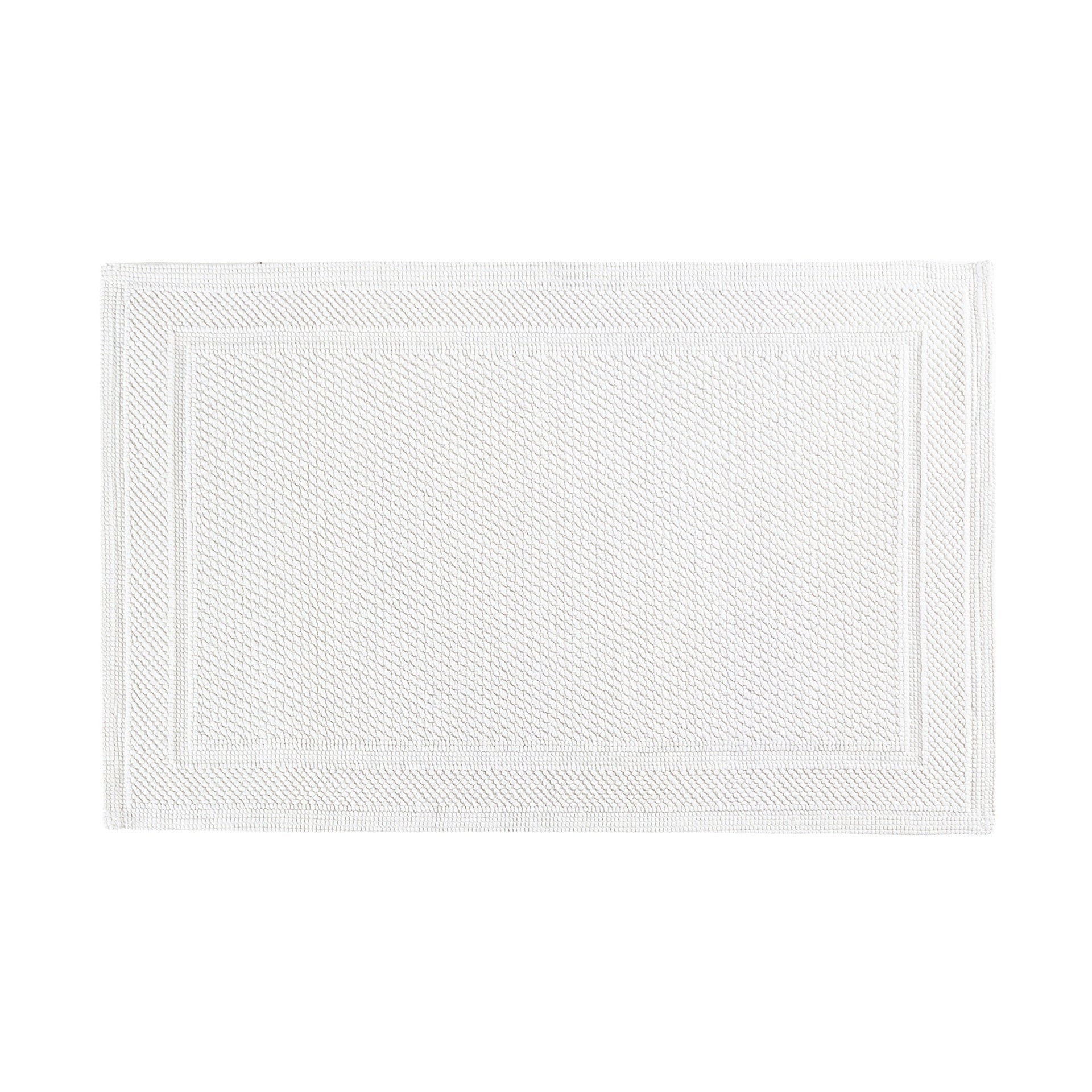 Tapis de bain en coton gaufré à motif d'abeilles