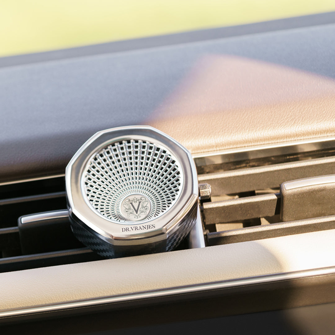 Dr Vranjes Chrome Car Parfum Diffuser & Refills
